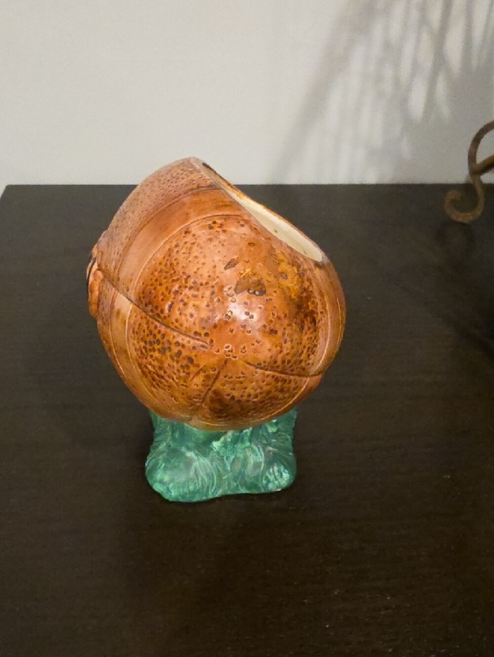 Vintage ceramic football planter - Picture 2 of 11